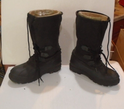 Cabelas Insulated Snow Boots Men s Size 7 Used Black