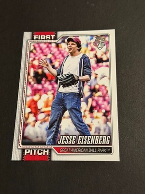 2026 Topps Series 1 - Jesse Eisenberg #5 First Pitch Insert (B)