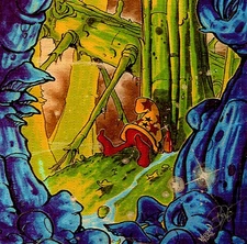 2021 Chillin In Da Woods signed BODE - LE 37/100 - BLOTTER ART - 1XRUN - COA