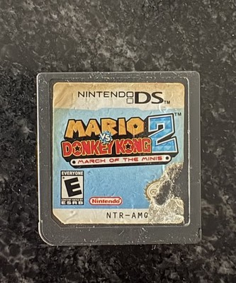 Mario vs. Donkey Kong 2: March of the Minis Nintendo DS Video Game Cartridge