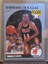 1990-91 NBA Hoops - Sherman Douglas #164 (RC)