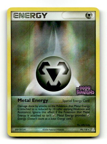 Metal Energy 95/110 Holon Phantoms Reverse Holo Rare MP