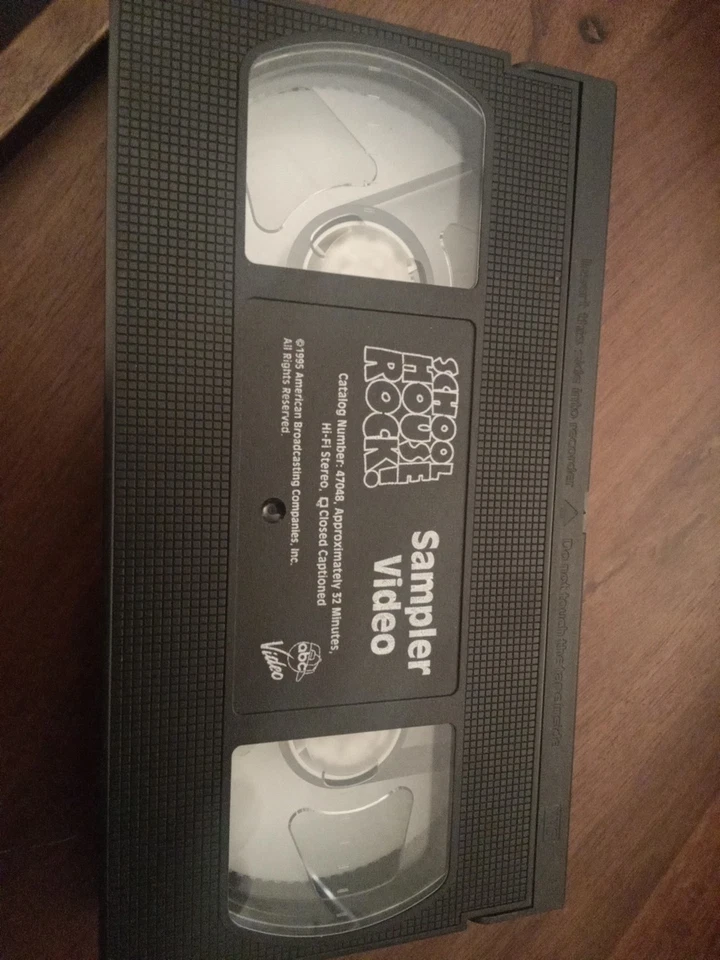 School House Rock VHS Tapes Sampler (Grammar, Multiplication, Science, America) - Image 3 of 3