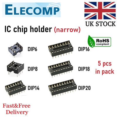 ESD IC Socker Halter für DIP-Komponenten - Kostenloser Versand UK-Bestand