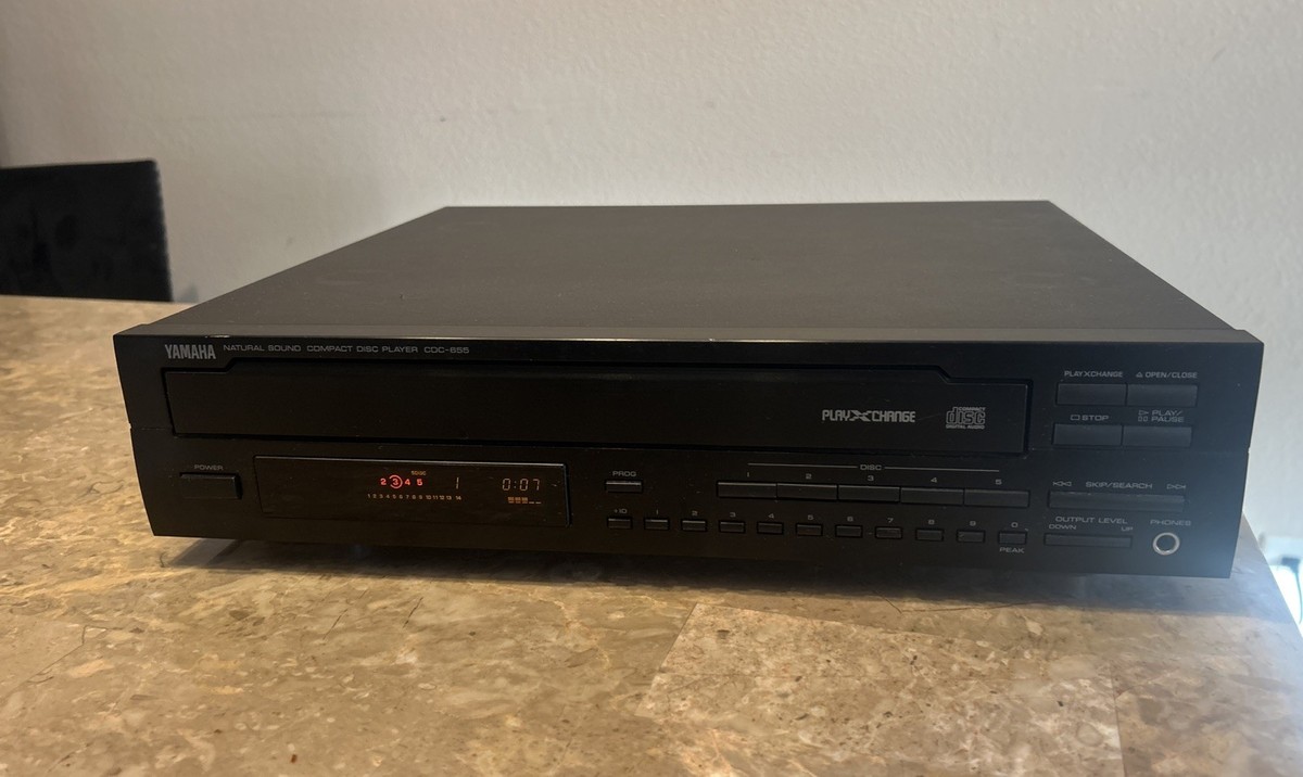Yamaha CDC-655 - 5 Disc CD Carousel DISC Changer Player/NO REMOTE