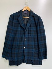 Pendleton 40's Wool Jacket Men s Blue/Black Vintage Outerwear,
