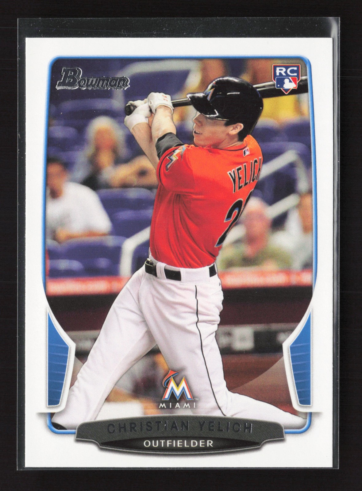 Christian Yelich 2013 Bowman Draft Picks & Prospects #40 RC TY1