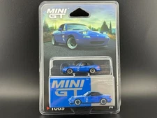 Mini GT Mazda Miata MX-5 (NA) Tuned Version Dark Blue #1069 1/64