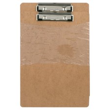 Hardboard Clipboard Letter Size 2-Pack with Low Profile Clip and Hanging Hole