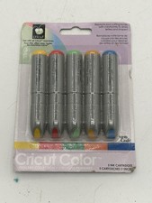 Cricut Color Primary Collection 5 Ink Cartridges By Provo Craft NEW 