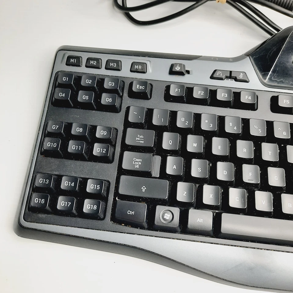 Logitech G510 Gaming Keyboard USB Wired Tested And Working - image 4 of 4