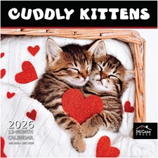 MICASA PRESS Cuddly Kittens 2026 Wall Calendar 12"x24", 2026 