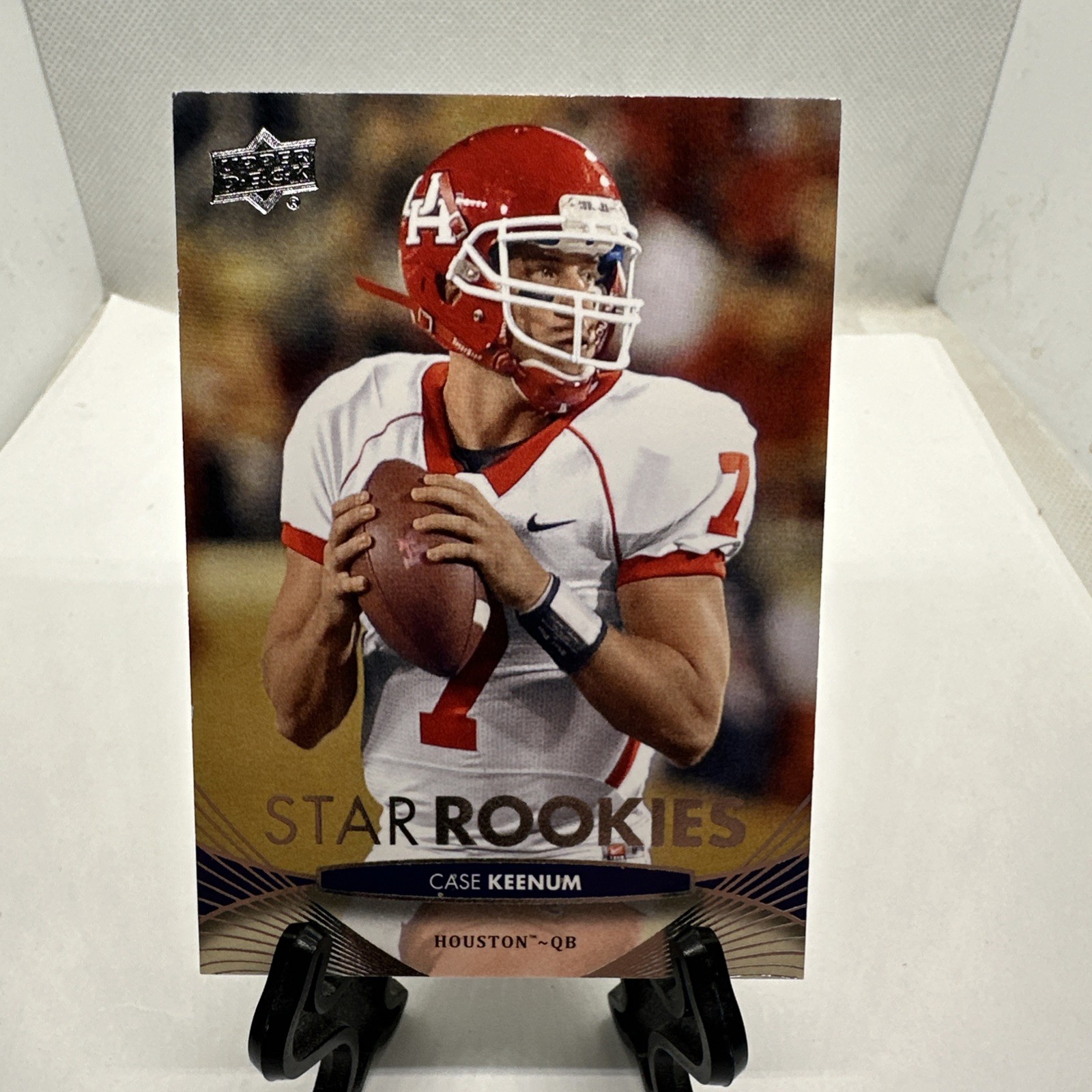 CASE KEENUM 2012 Upper Deck #67 UD Star Rookie base HOUSTON B1-13