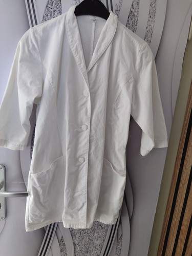 Schwestern Kittel Pflege Apotheke Laborkittel Gr XS Neuwertig - Bild 1 von 10