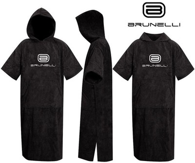 BRUNELLI Surf Poncho Handtuch Bademantel 100% Baumwolle Schwimmen Kite
