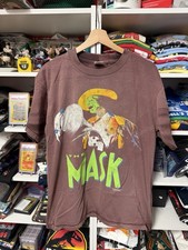 Camiseta promocional de película de Jim Carrey de Sun Faded para hombre L MIRA FOTOS DESCOLORIDAS POR EL SOL