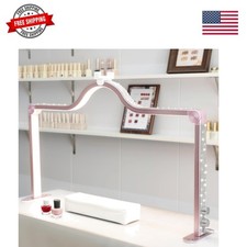Nail Light for Desk Half Moon Light for Nail Desk 34Inch Foldable LED Table L...