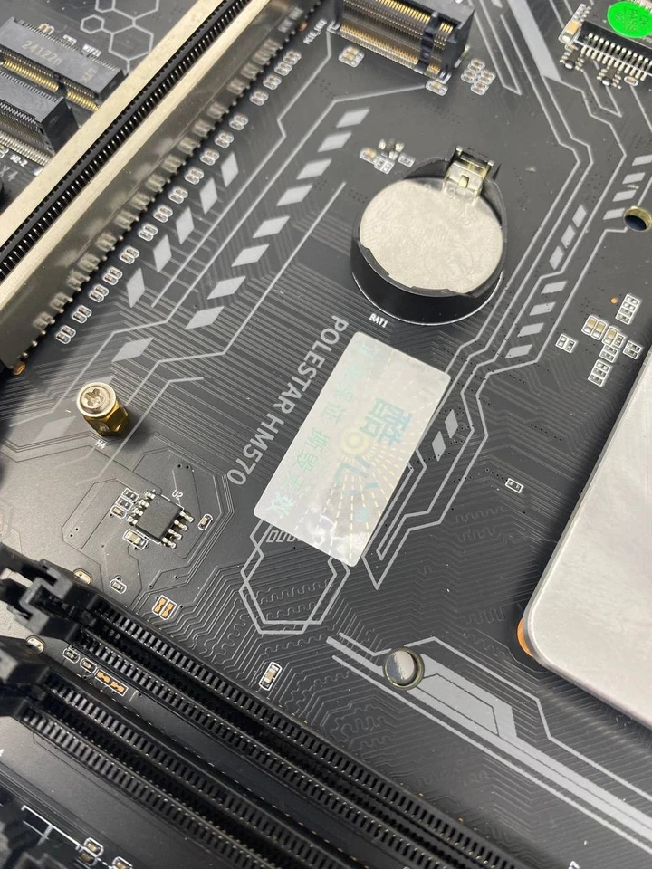 Polestar HM570 Motherboard with Intel Core i9-11900H CPU (SRKT7), New - Image 3 of 4