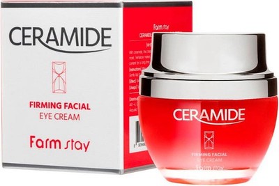 Farm Stay Ceramide Firming Facial Eye Cream Red Under Eye Treatment Cream