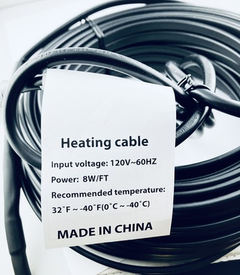 #ad Heating Cable for Metal and Plastic Home Pipes Keeps Water Flowing 120V 100FT $39.99