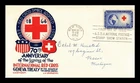 US COVER INTERNATIONAL RED CROSS 70TH ANNIVERSARY FDC STAEHLE CACHET CRAFT