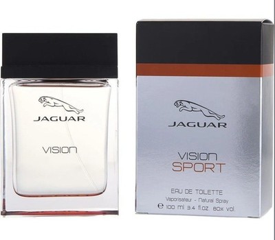 Jaquar Vision Sport Eau De Toilette for Men 3.4oz 100ml NEW SEALED IN BOX