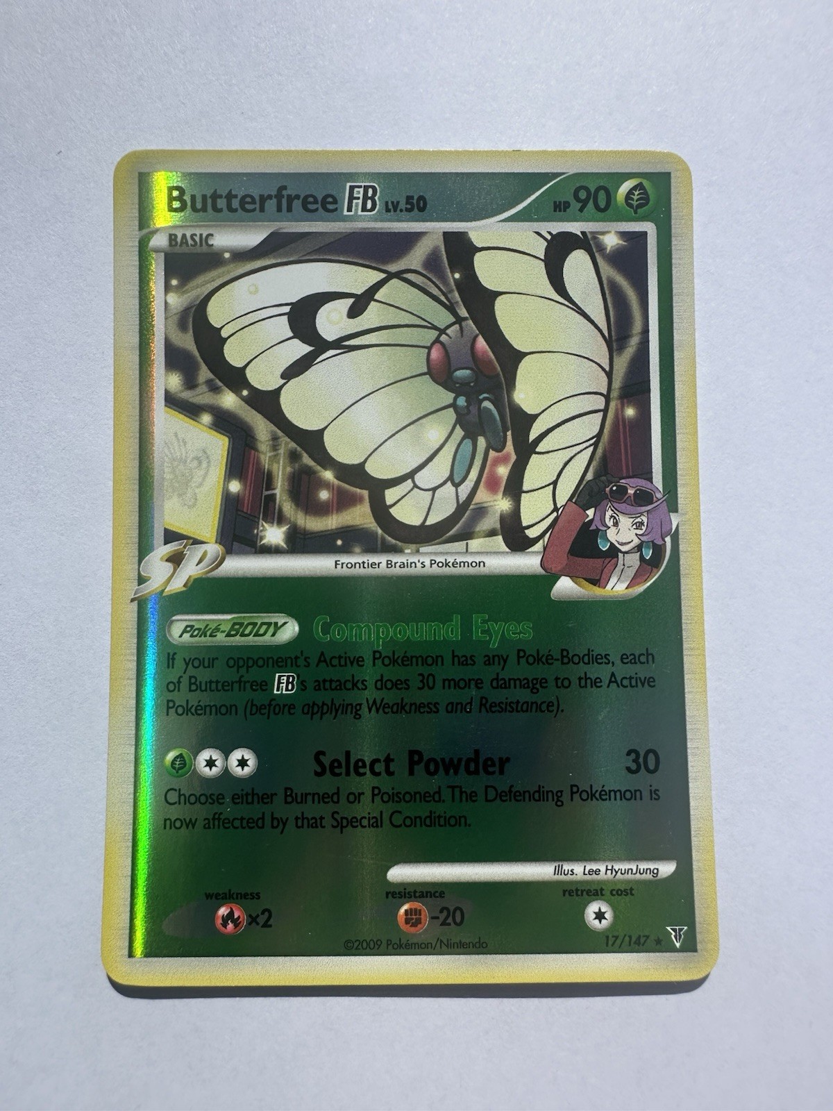 Butterfree FB 17/147 Supreme Victors Reverse Holo