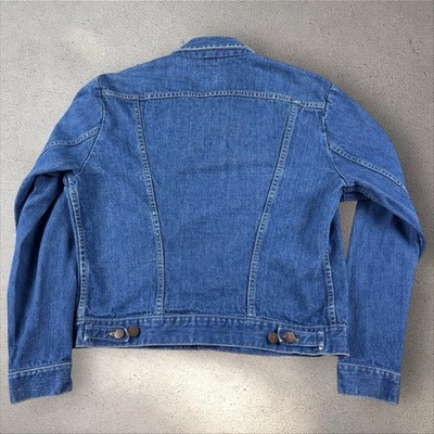 Vintage 70s Wrangler Jacket Men's 44 (L) 124MJ Denim USA Made