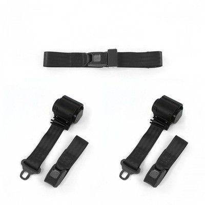  D Truck 1972-1980 Standard 2pt BK Retractable Bench Seat Belt Kit - 3 Be  