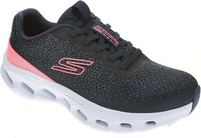 Skechers Shoes Women's Go Walk Glide Step Slip On Sport Comfort Navy Pink 125128