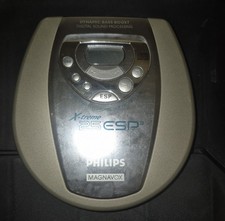 PHILIPS MAGNAVOX X-TREME 25 ESP3 - Portable CD Player Tested  Working