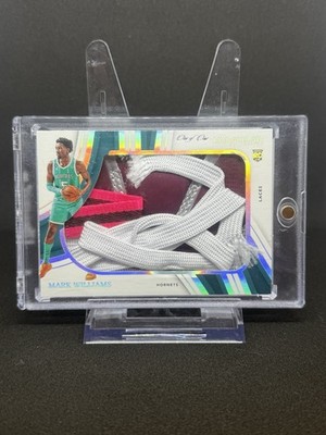Panini Sneak Peek Laces 1/1 Mark Williams Charlotte Hornets