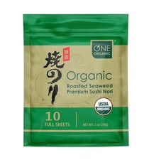 Roasted Organic Sushi Nori Seaweed Pack 10 Sheets