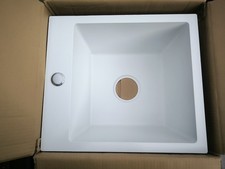 White Kitchen  Bar Sink, 15x17 Inch Stainless Steel Kitchen Sink Single Bowl...