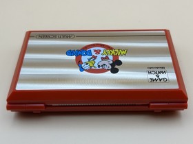Nintendo Game & Watch MICKEY & DONALD DM-53 Multi Screen 1982 Mint In Box