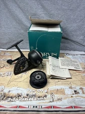 Vintage Orvis 100SS Fishing Reel W/ Box & Spare Spool Made in Italy Free Ship