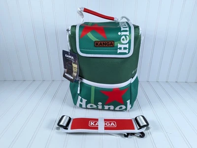 KANGA COOLERS Kanga The Pouch Insulated 6-12 Pack Cooler Bag Heineken Edition Brand New