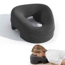 Face Down Pillow Massage Headrest for Bed, massage pillow on massage table, P...