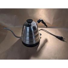 Hario V60 Buono Electric Gooseneck Drip Kettle, 800ml, Silver