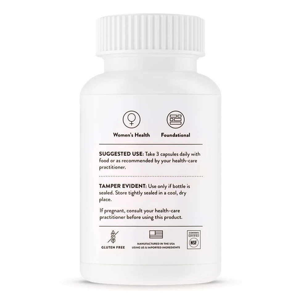 Thorne Research Suplemento Prenatal Básico 90ct Sin Gluten Exp 3/26 Foto 4 de 4