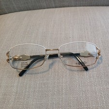 Caviar M2337 Optical Eyeglasses Frame C15 54  17-130 Gold B/W Color NEW