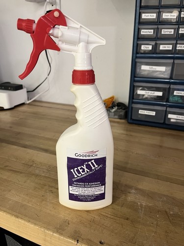 Goodrich ICEX II De-Icer Spray 0.5 Liter Environmentally Safe Ice Removal