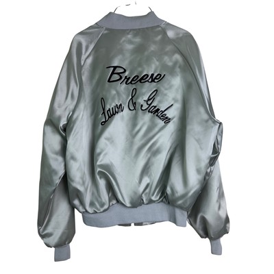 King Louie Pro Fit VINTAGE Satin Bomber Jacket Breeze Lawn & Garden