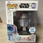 Funko Pop! Disney 100 Star Wars R2-D2 Faceted Vinyl Figure #593 Funko Store Exc