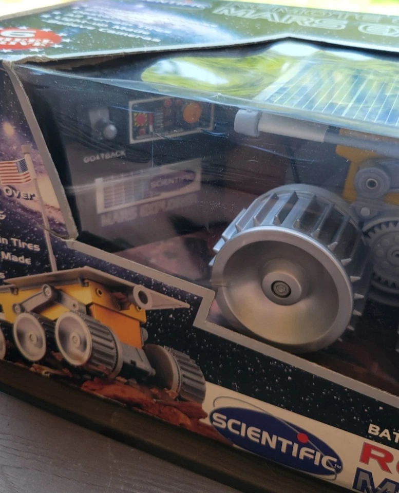 Vintage RC Space Rover 6 Wheels  Mars Explorer Children Scientific Toy 1997 E4 - Image 2 of 4
