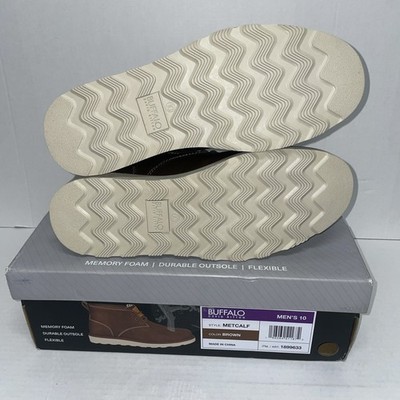 Buffalo David Bitton Mens 10 Metcalf Brown Boot Memory Foam Flexible In Box Buffalo David Bitton Men main image 4