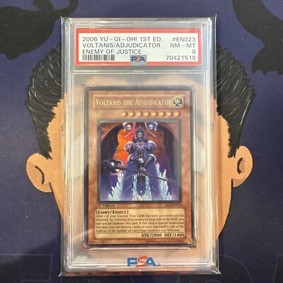 Voltanis the Adjudicator EOJ-EN023 Enemy of Justice 1st Edition