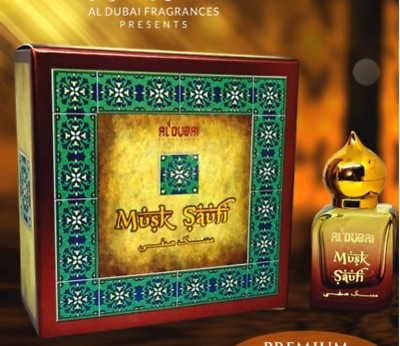 Al dubai Musk Safi Concentrated Perfume Oil Alcohol Free Fragrance 9.9ml attar