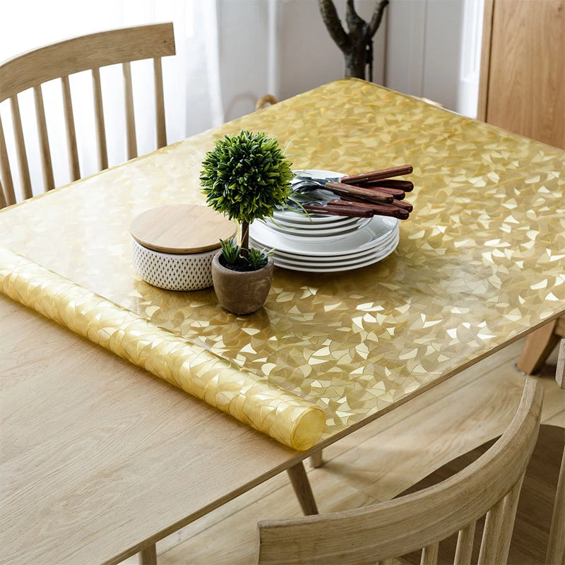  PVC Table Protector Pad, Clear Plastic Dining Room