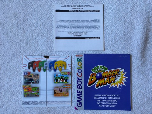 Pocket Bomberman Nintendo Game Boy Color - UK PAL VGC - High Quality Packing - Picture 15 of 21
